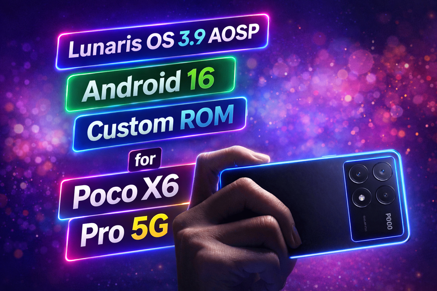 Lunaris OS 3.9 for Poco X6 Pro 5G